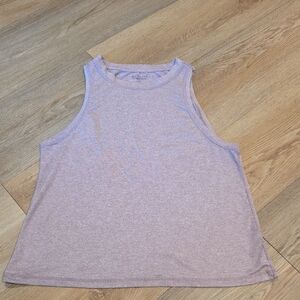Women's Sleeveless Heather Purple Top